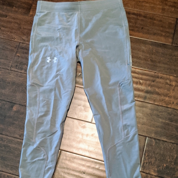 Women's Grey Under Armour Compression tights - Picture 1 of 5